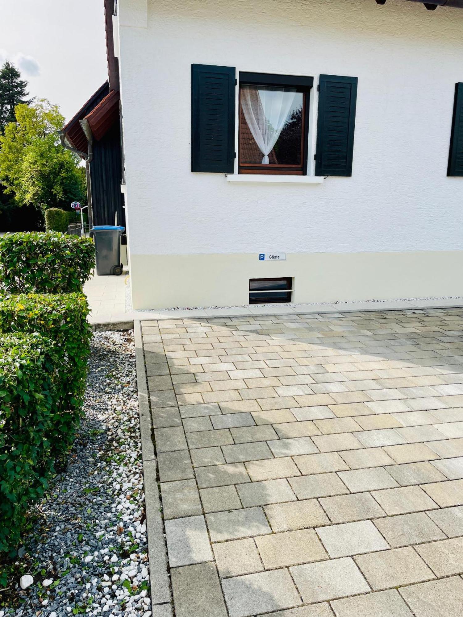 Kleine Ein Zimmer Wohnung Mit Gartenanlage ซาเลม ภายนอก รูปภาพ